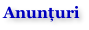 Anunțuri